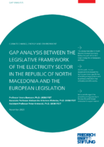 Gap analysis between the legislative framework of the electricity sector in the Republic of North Macedonia and the European legislation